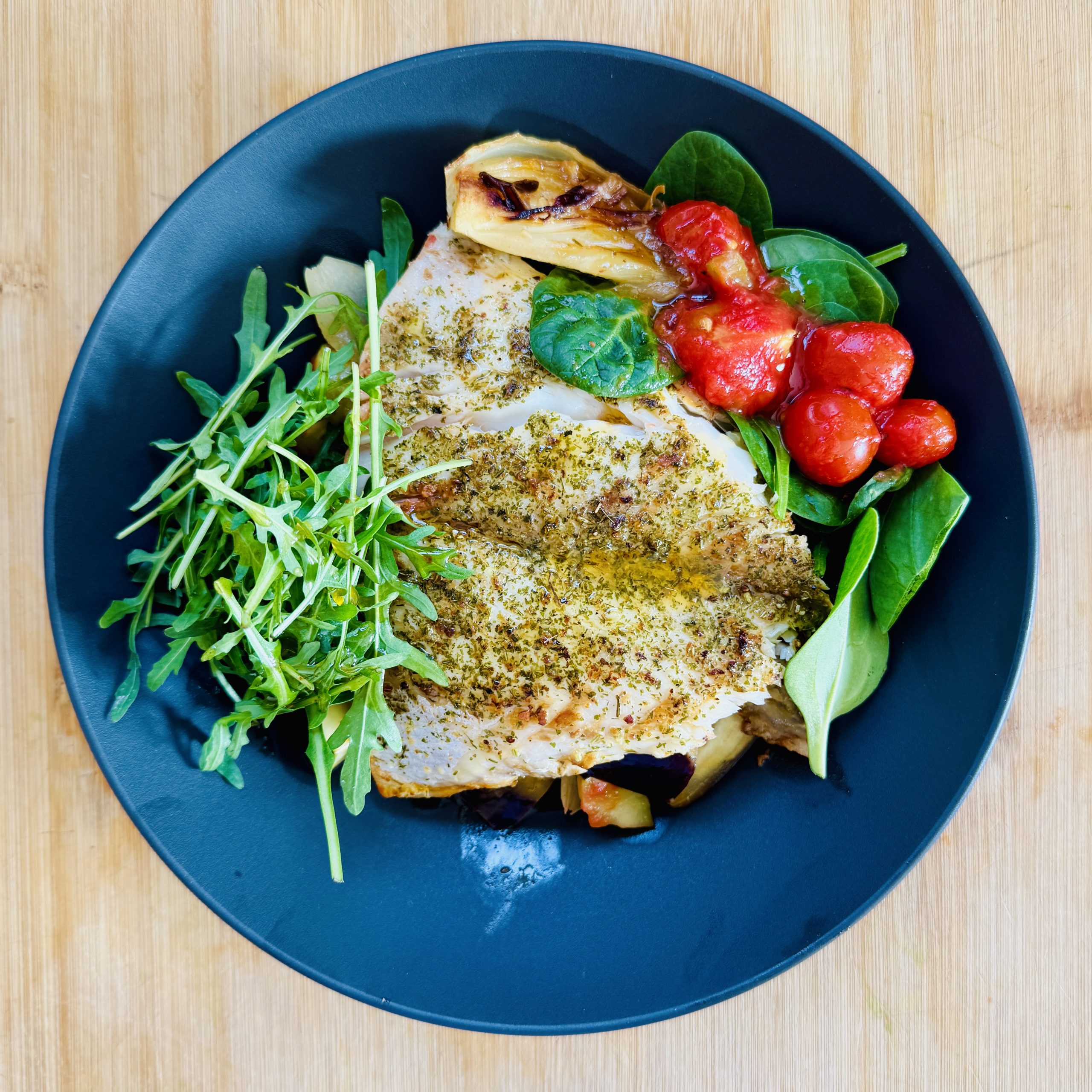 Dinner: Fischpfanne mit Gemüse – Leicht, Lecker und Nährstoffreich! 🐟🥗