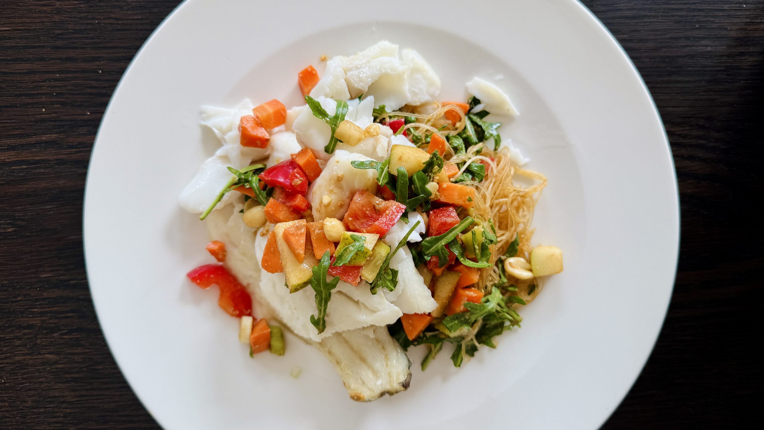 Fisch küsst knackige Frische